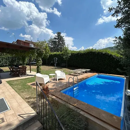With Pool And Garden Fermignano